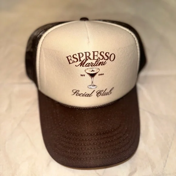 Espresso Martini Social Club Trucker Hat - Picture 3 of 4